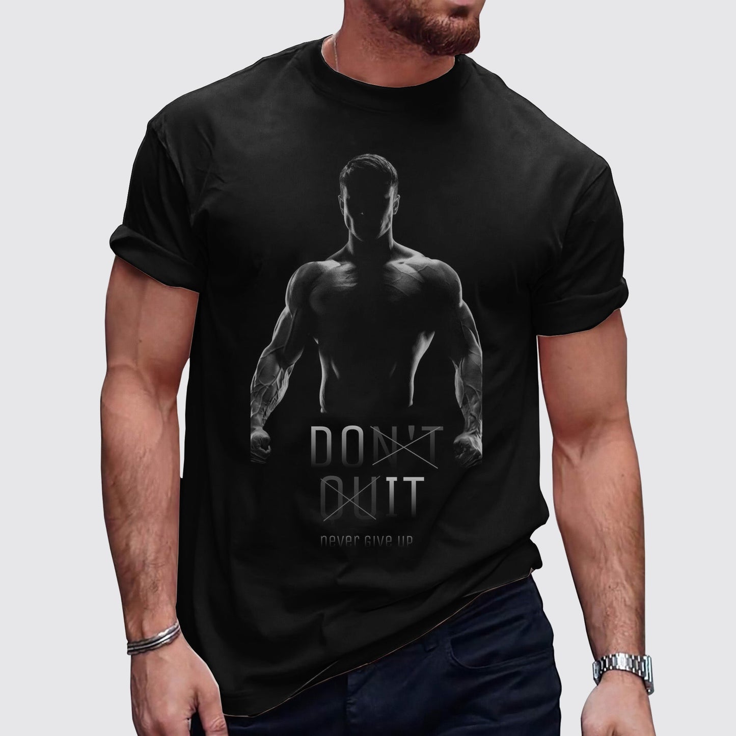 Ultimate Gym T-shirt for Men: Stay Cool and Comfy During Intense Workouts- TT00234