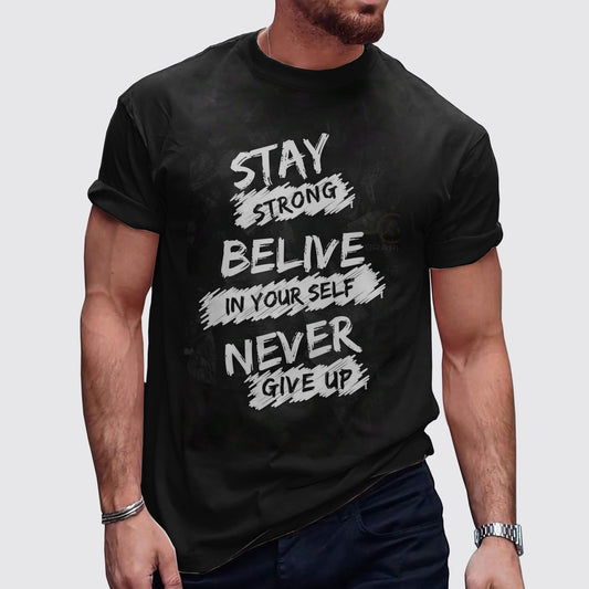 Ultimate Gym T-shirt for Men: Stay Cool and Comfy During Intense Workouts- TT00236