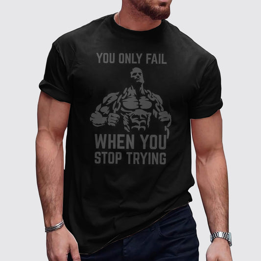 Ultimate Gym T-shirt for Men: Stay Cool and Comfy During Intense Workouts- TT00237