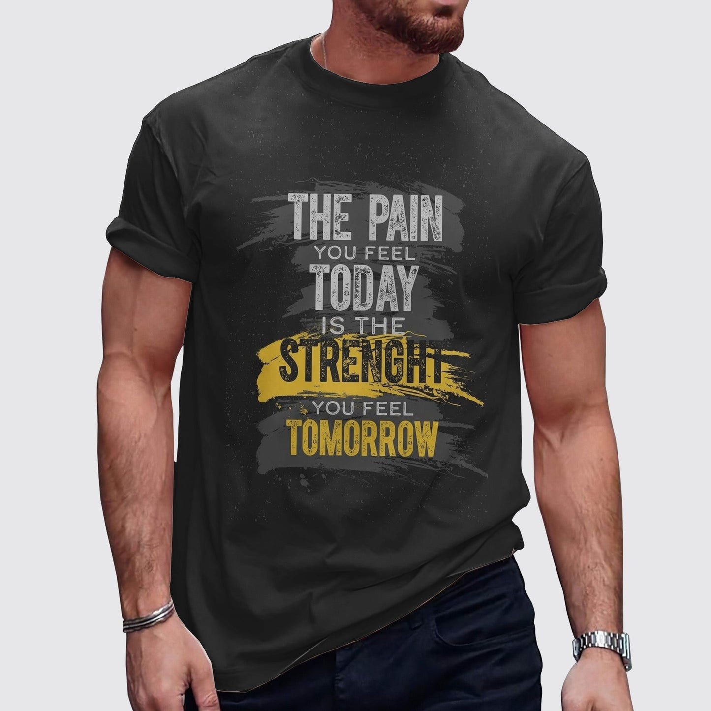 Ultimate Gym T-shirt for Men: Stay Cool and Comfy During Intense Workouts- TT00241