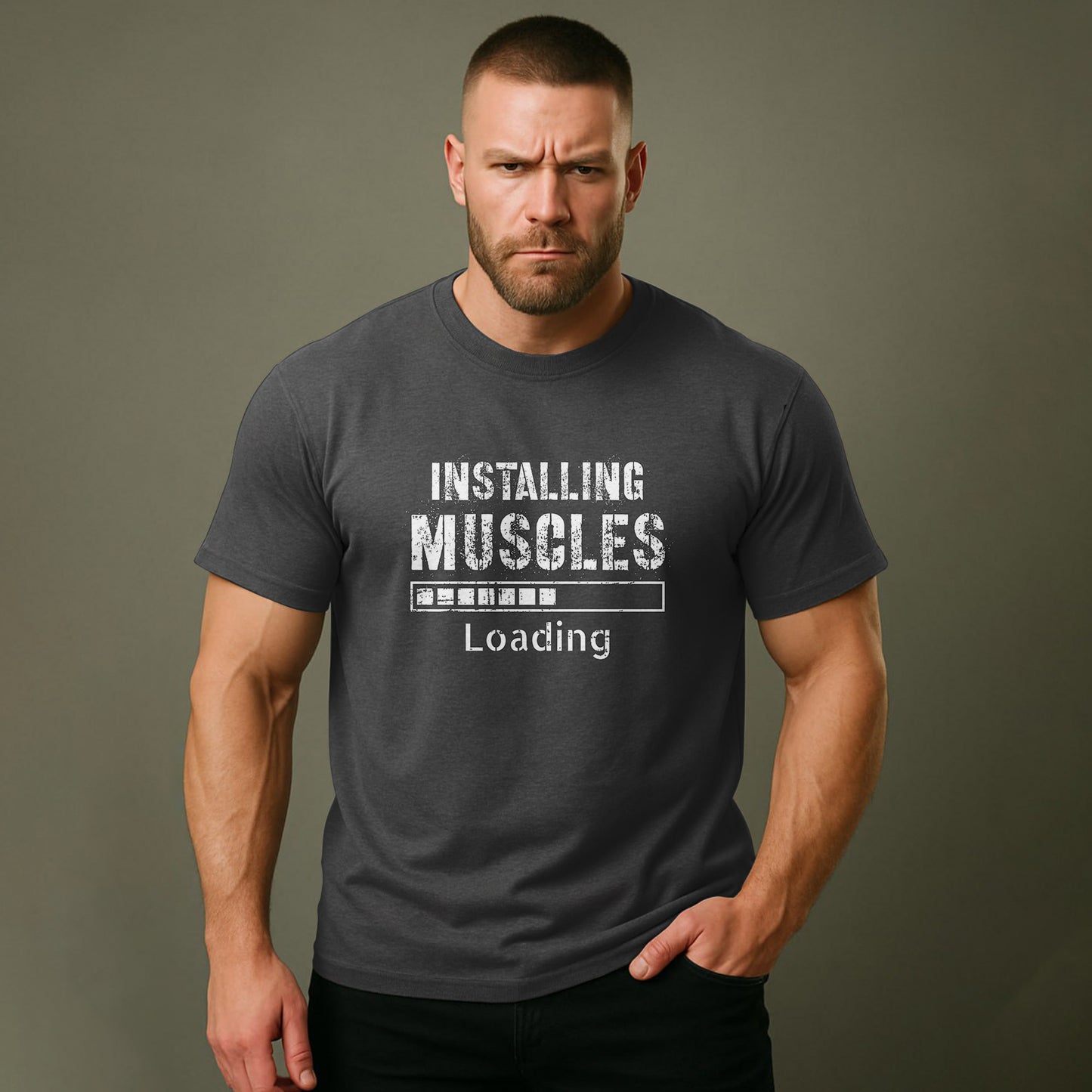 Ultimate Gym T-shirt for Men: Stay Cool and Comfy During Intense Workouts- TT00247
