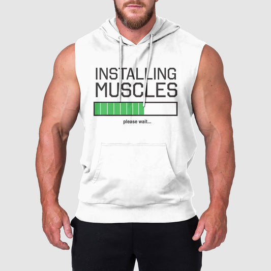 Ultimate Gym Sleeveless Hoodie for Men: Stay Cool and Comfy During Intense Workouts- TT00370