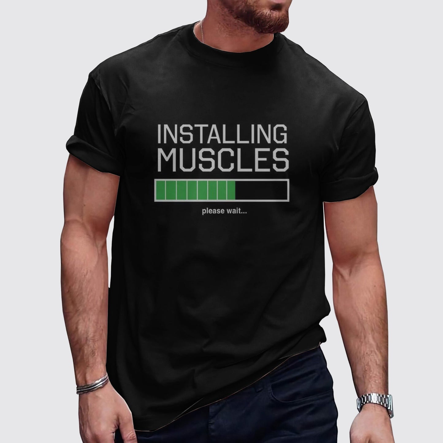 Ultimate Gym T-shirt for Men: Stay Cool and Comfy During Intense Workouts- TT00377