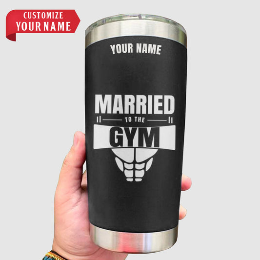 Personalized GymPro Tumblers: Hydration On-the-Go!- TT00450