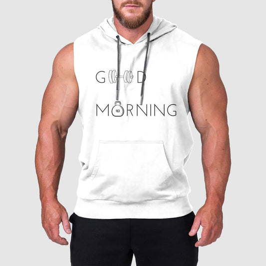 Ultimate Gym Sleeveless Hoodie for Men: Stay Cool and Comfy During Intense Workouts- TT00578