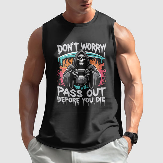 Gym-Ready Round Neck Tank Top- TT00596