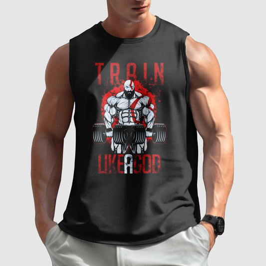 Gym-Ready Round Neck Tank Top- TT00599