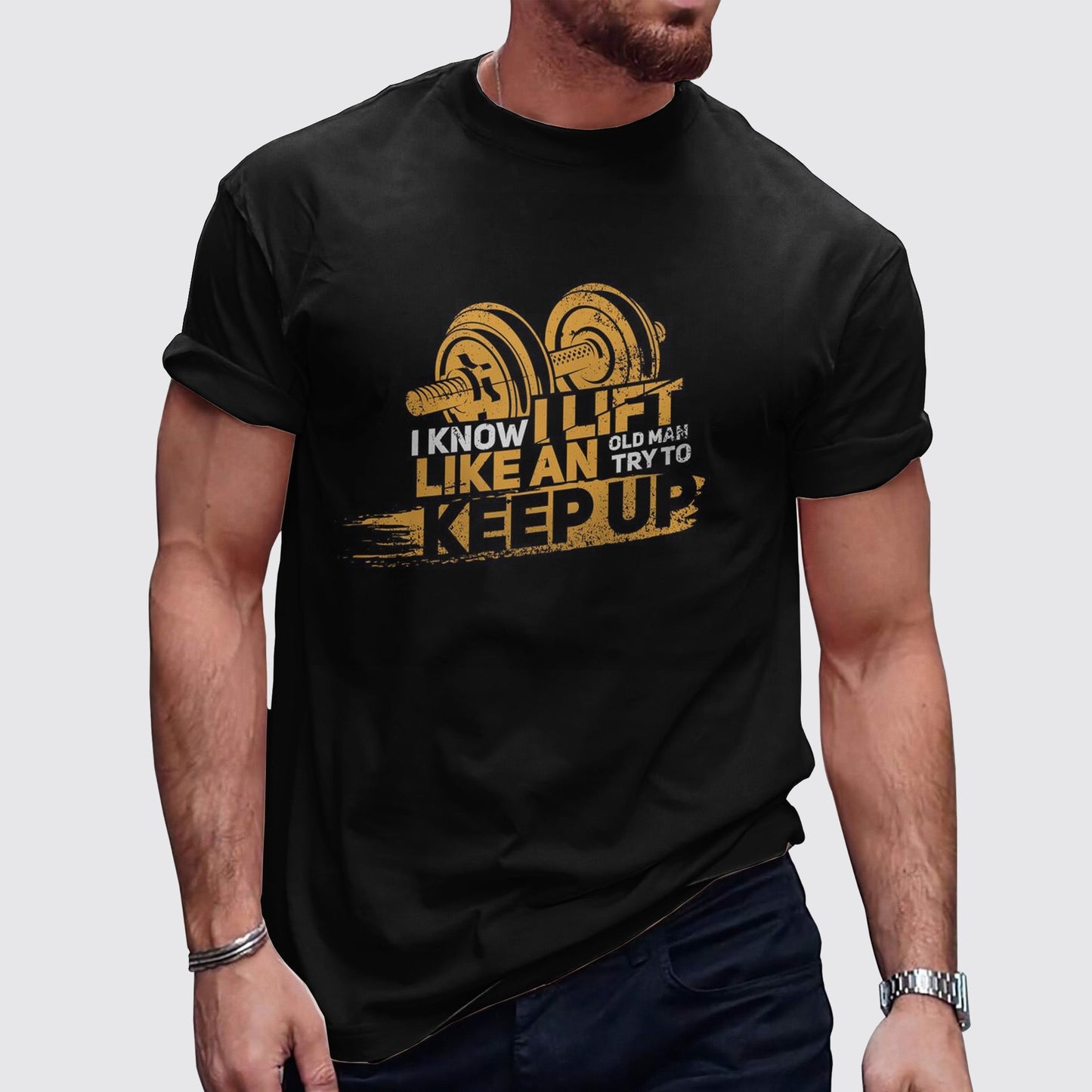 Ultimate Gym T-shirt for Men: Stay Cool and Comfy During Intense Workouts- TT00662