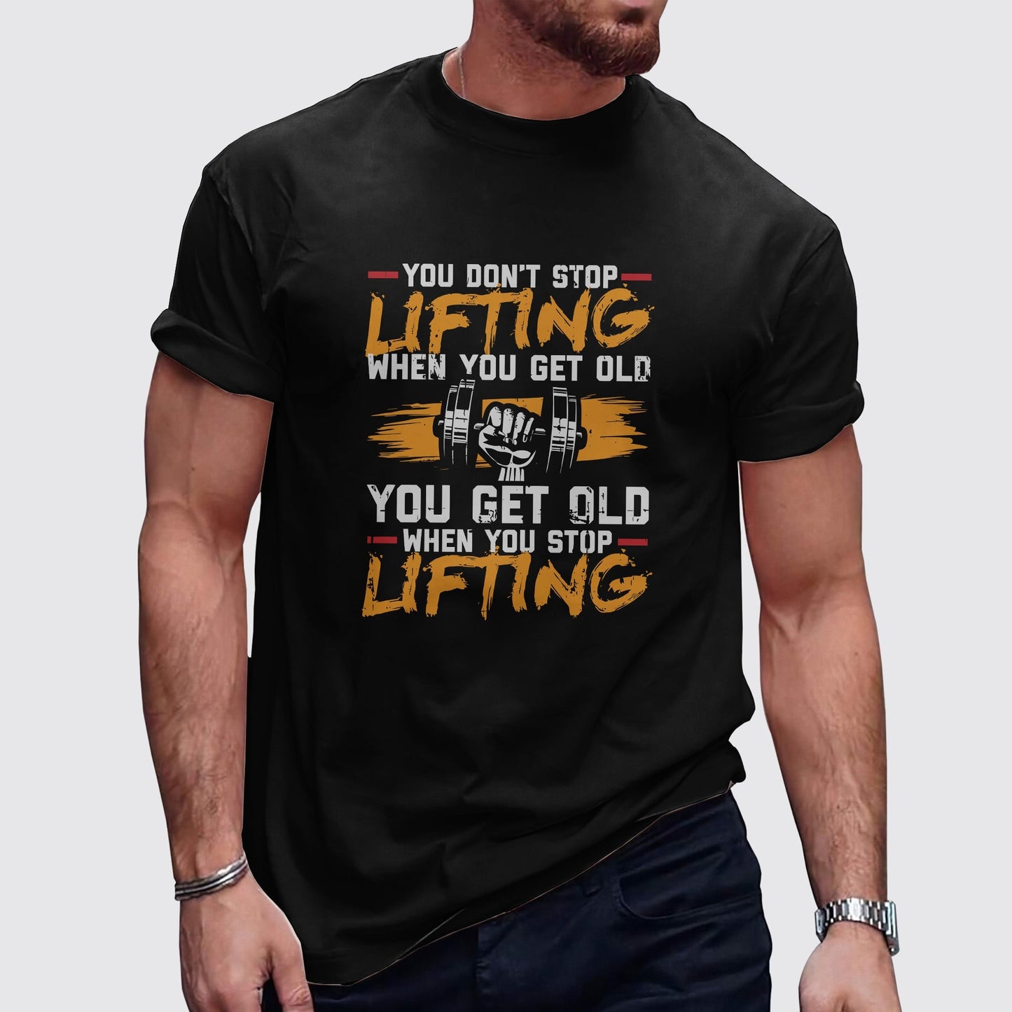 Ultimate Gym T-shirt for Men: Stay Cool and Comfy During Intense Workouts- TT00663