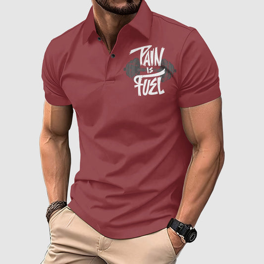 FlexFit Gym Polo Shirt: Performance & Style in Motion- TT00691