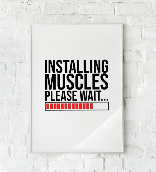 Motivational Gym Canvas Poster- TT00841