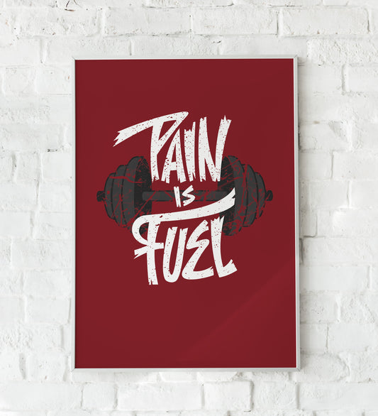 Motivational Gym Canvas Poster- TT00847