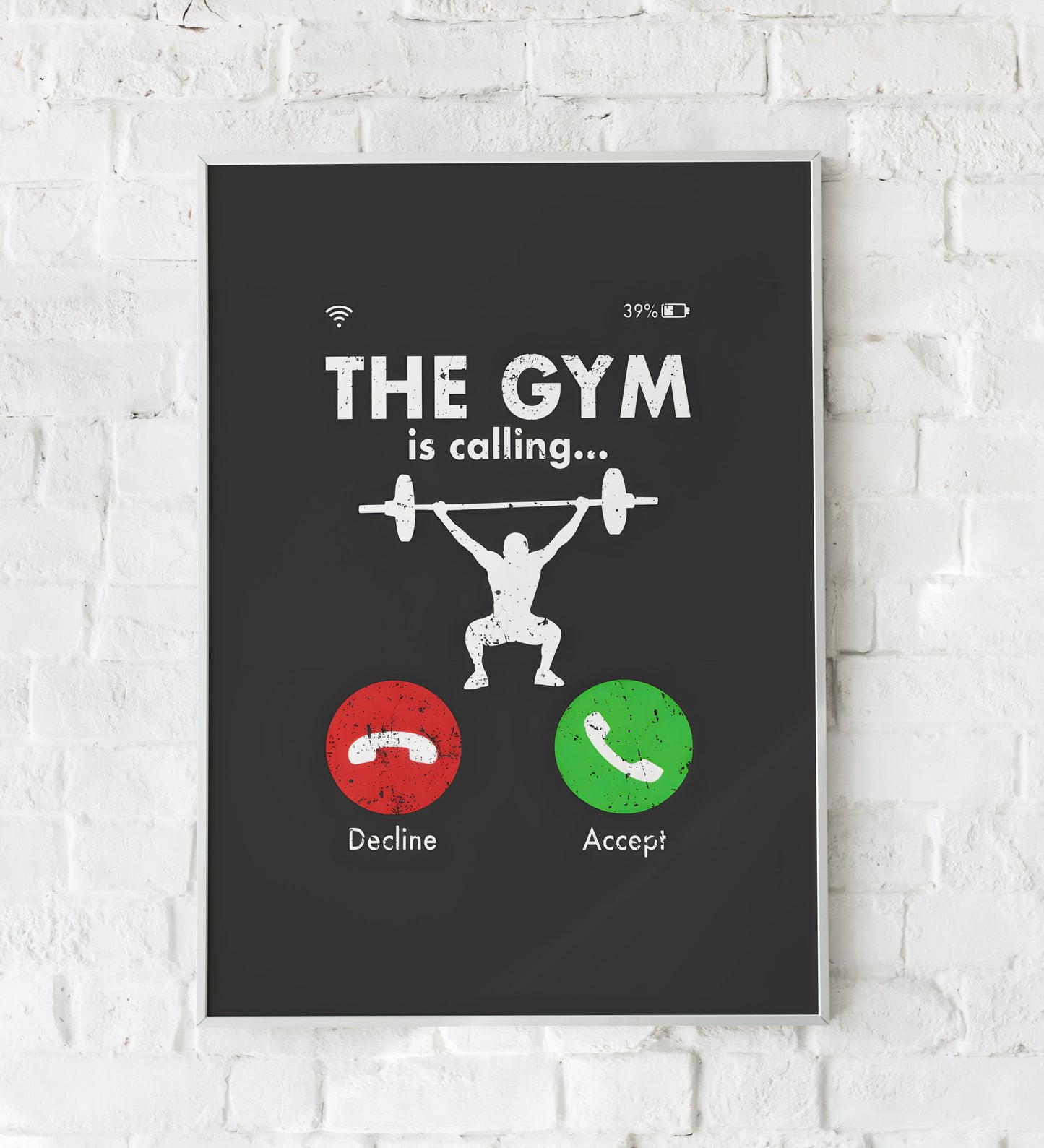 Motivational Gym Canvas Poster- TT00848