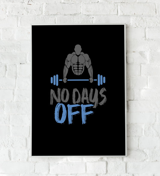 Motivational Gym Canvas Poster- TT00861