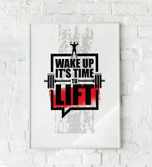 Motivational Gym Canvas Poster- TT00873