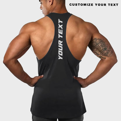 Customizable Bodybuilding Racerback Tank Top- TT01388