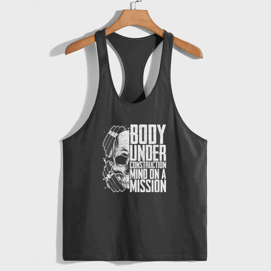 Customizable Bodybuilding Racerback Tank Top- TT01397