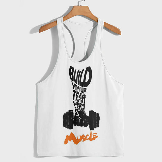 Customizable Bodybuilding Racerback Tank Top- TT01427