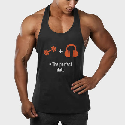 Customizable Bodybuilding Racerback Tank Top- TT01436