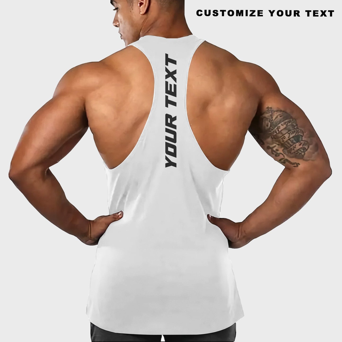 Customizable Savage Power Series Racerback Tank Top- TT01443