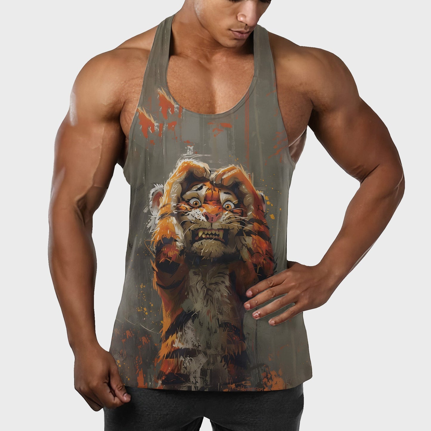 Customizable Savage Power Series Racerback Tank Top- TT01447