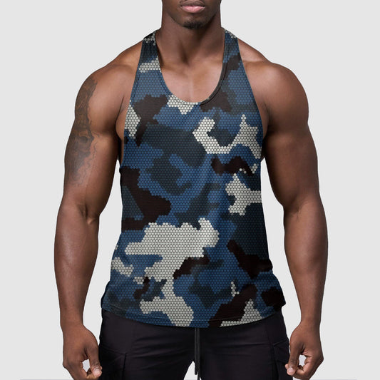 StealthFlex Camo Tank Top- Performance Fit for Bodybuilders- TT01559