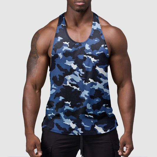 StealthFlex Camo Tank Top- Performance Fit for Bodybuilders- TT01565