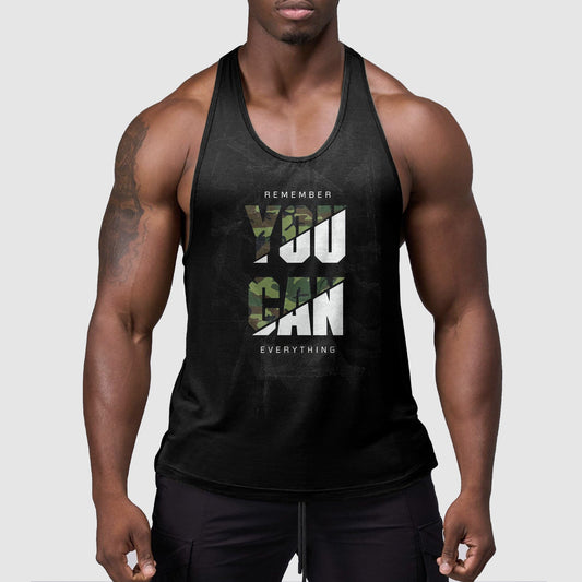 StealthFlex Camo Tank Top- Performance Fit for Bodybuilders- TT01568