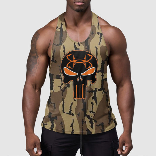 StealthFlex Camo Tank Top- Performance Fit for Bodybuilders- TT01575