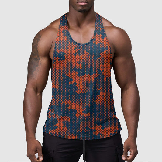 StealthFlex Camo Tank Top- Performance Fit for Bodybuilders- TT01578