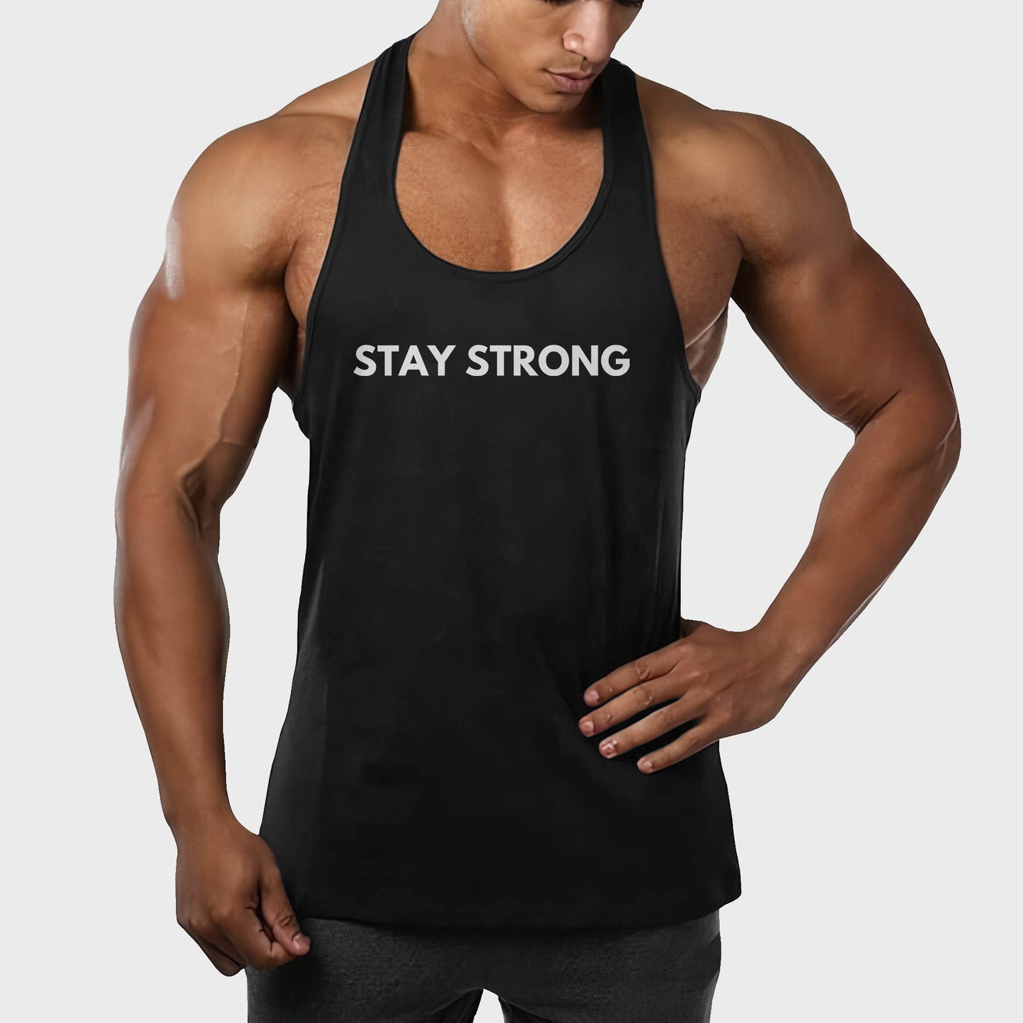 Customizable Bodybuilding Racerback Tank Top- TT01617