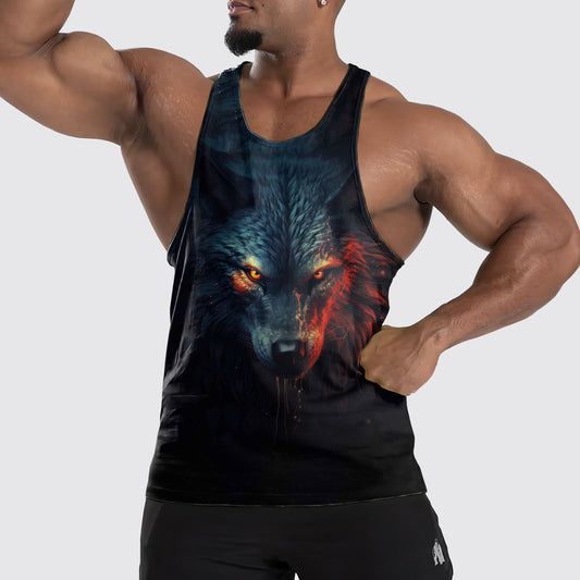 Wolf Howl Tank Top – Strength and Spirit Edition- TT01688