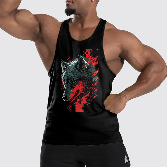 Wolf Howl Tank Top – Strength and Spirit Edition- TT01689