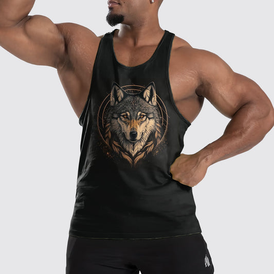 Wolf Howl Tank Top – Strength and Spirit Edition- TT01690