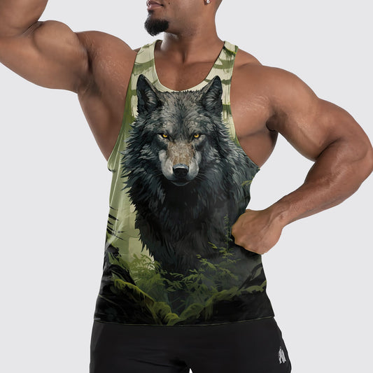 Wolf Howl Tank Top – Strength and Spirit Edition- TT01709