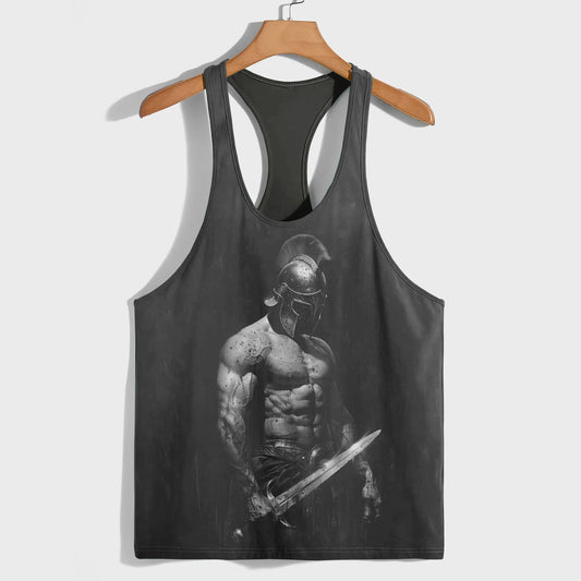 Warrior Spirit 3D Racerback Tank Top- TT01722