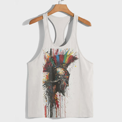 Warrior Spirit 3D Racerback Tank Top- TT01731