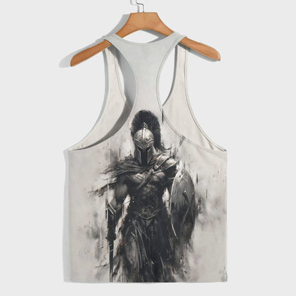 Warrior Spirit 3D Racerback Tank Top- TT01735