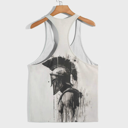 Warrior Spirit 3D Racerback Tank Top- TT01738