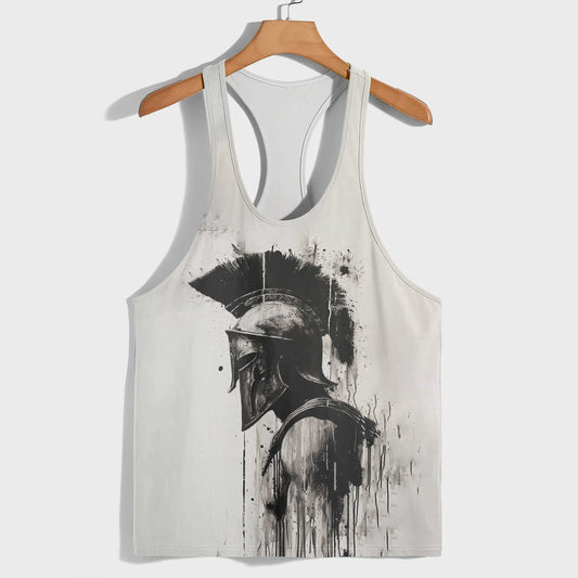 Warrior Spirit 3D Racerback Tank Top- TT01738