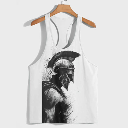 Warrior Spirit 3D Racerback Tank Top- TT01739