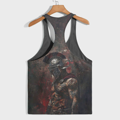 Warrior Spirit 3D Racerback Tank Top- TT01741