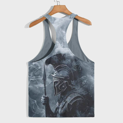 Warrior Spirit 3D Racerback Tank Top- TT01745