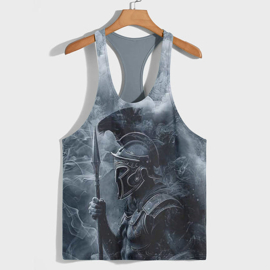 Warrior Spirit 3D Racerback Tank Top- TT01745