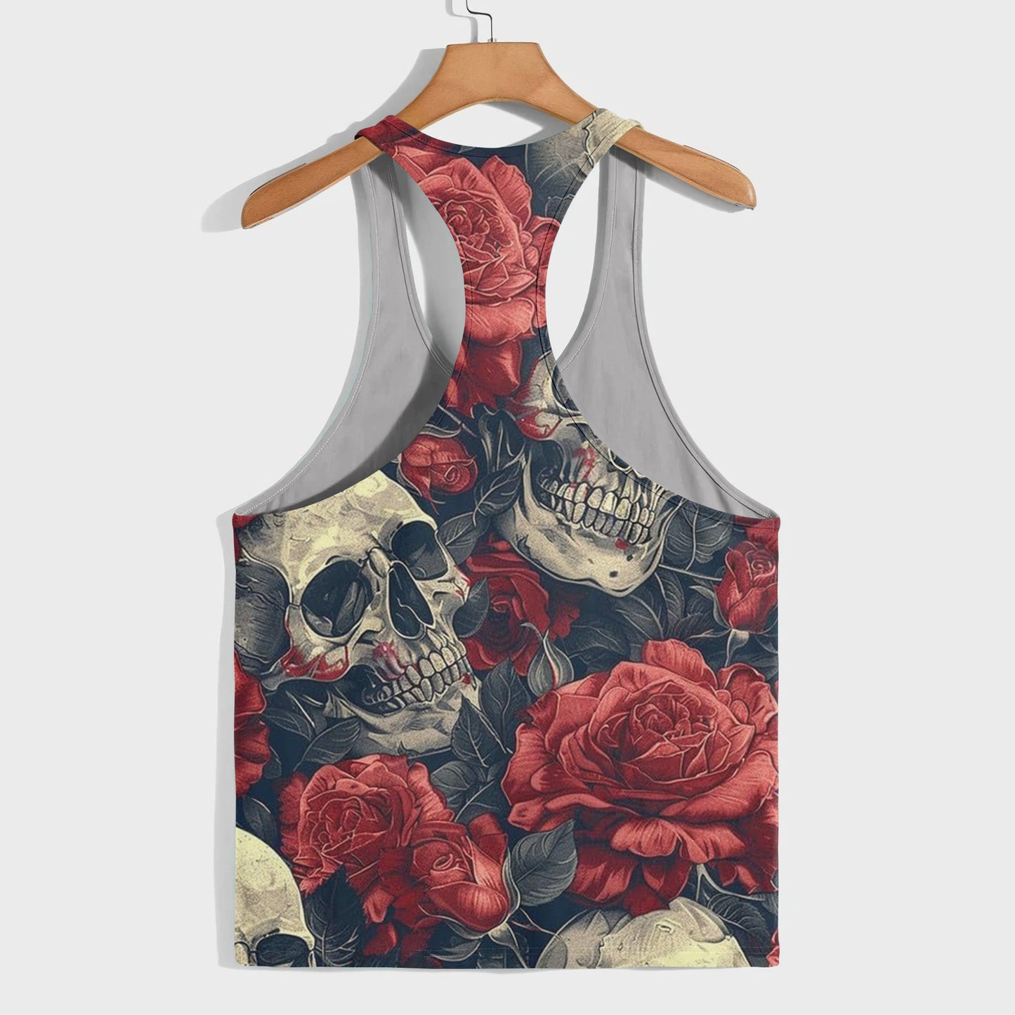 Skull 3D Racerback Tank Top- TT01797