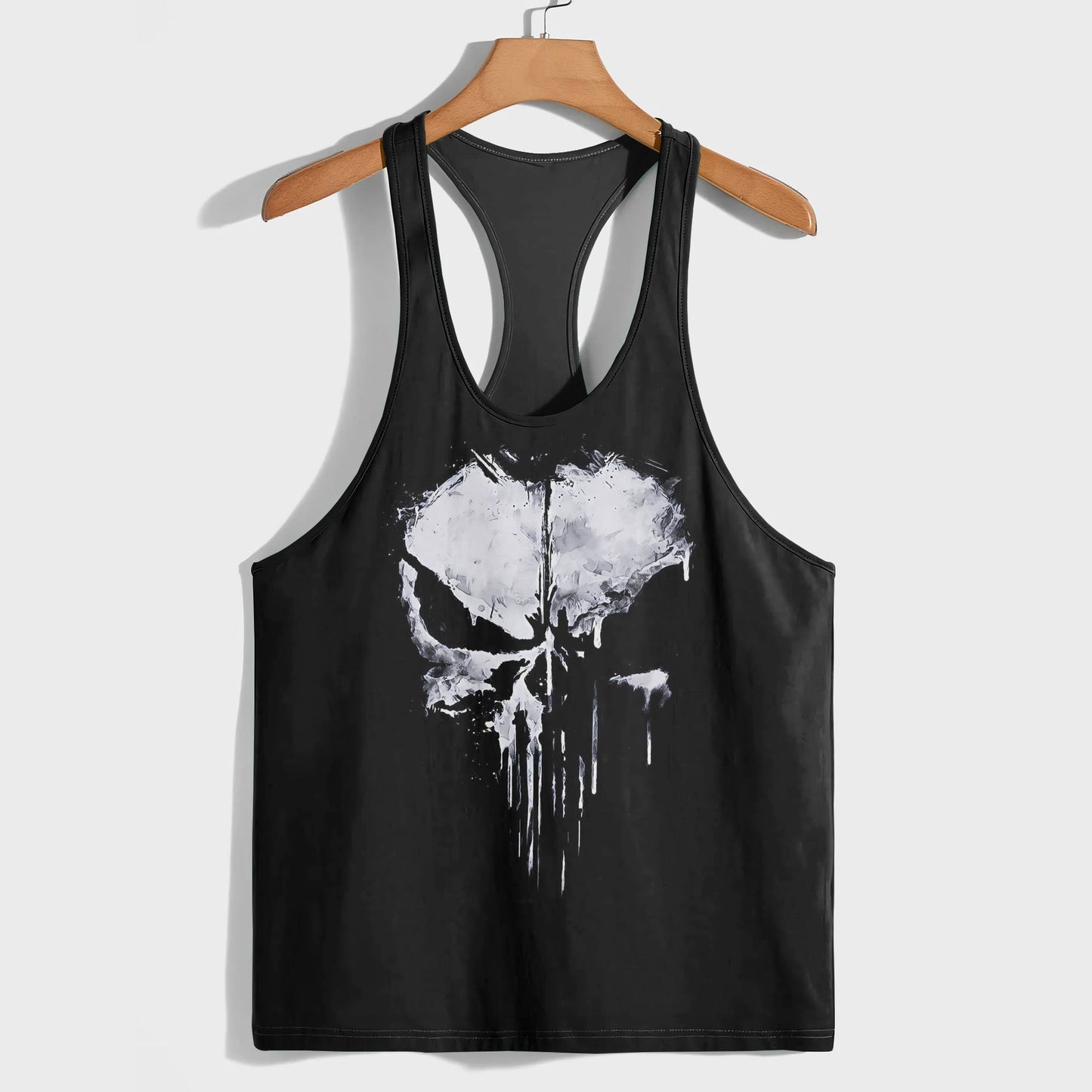 Skull 3D Racerback Tank Top- TT01811