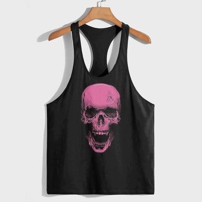 Skull 3D Racerback Tank Top- TT01816