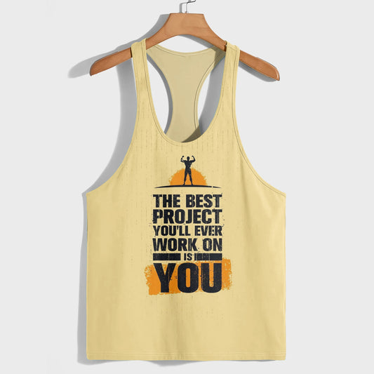 Bodybuilding Racerback Tank Top- TT01959