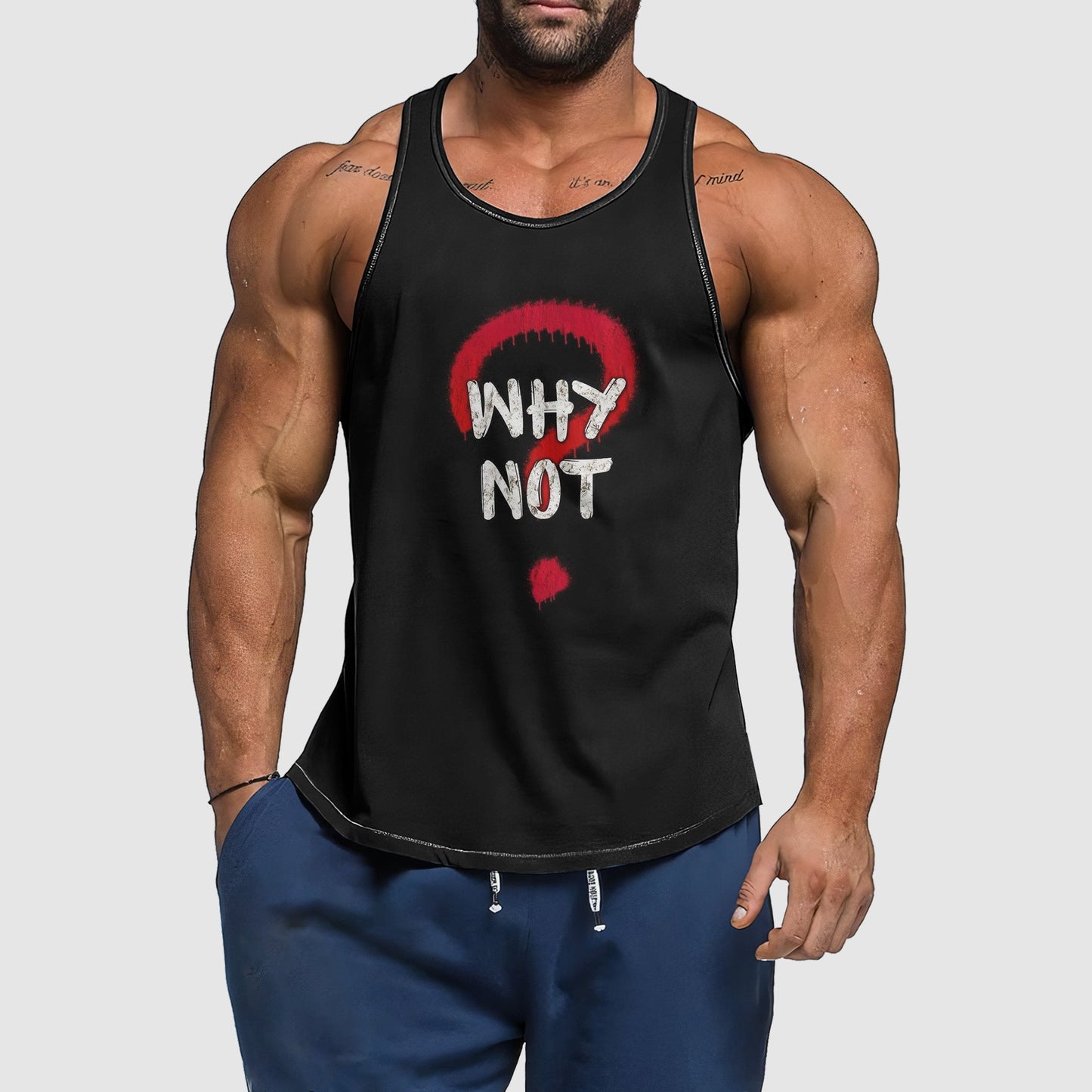 Ultimate Gym Tank Top for Men: Stay Cool and Comfy During Intense Workouts- TT02054