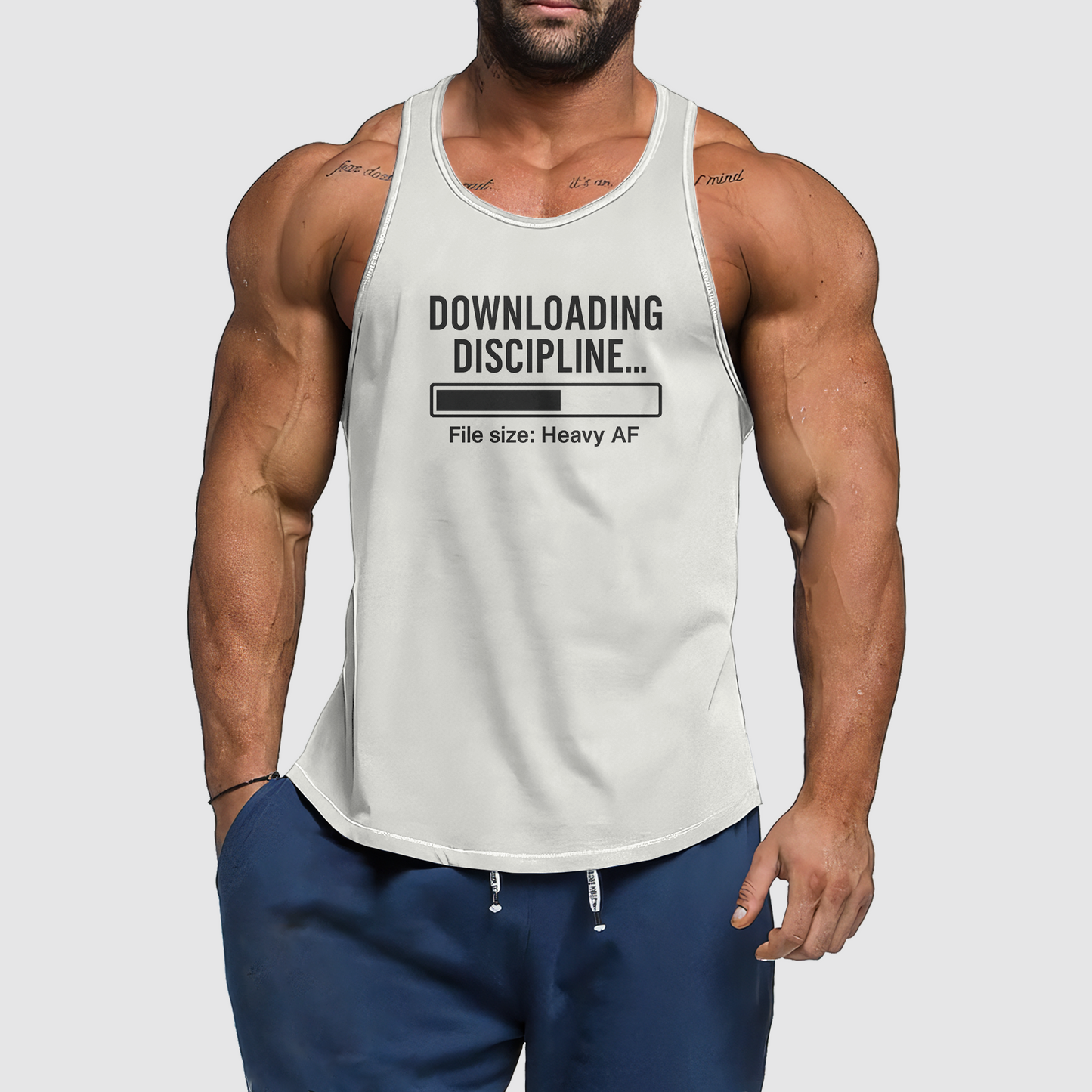 Ultimate Gym Tank Top for Men: Stay Cool and Comfy During Intense Workouts- TT02081